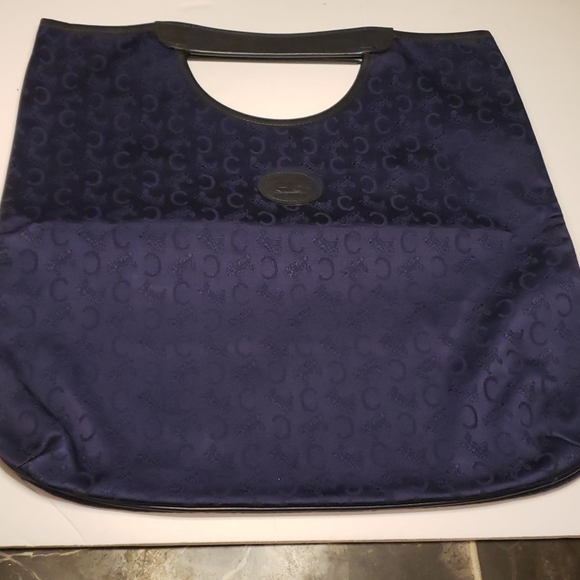 Celine Authentic Vintage Tote Bag Blue for Noevir - Picture 2 of 7